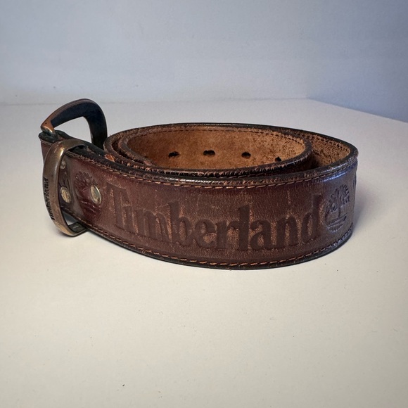 Timberland Other - Vintage Timberland Brown Leather Belt